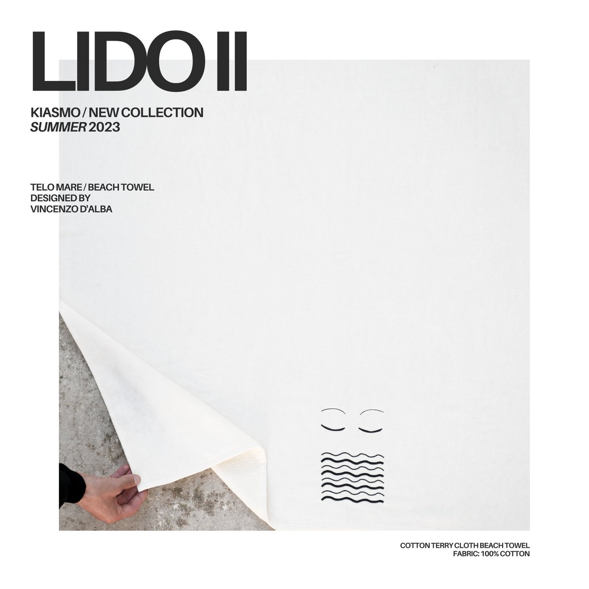 KIASMO_'s tweet photo. Summer is around the corner!

Shop now Lido II
https://t.co/tbB7JeDB9a

#beachtowel #lido #collection #drawing #vincenzodalba #kiasmo #embroidery #summer2023 #telomare #modaitaliana #quality #artisanal #salento #puglia #sea #beach #beachday #cotton #mer #modamare #fashion https://t.co/QMLY5htgXL