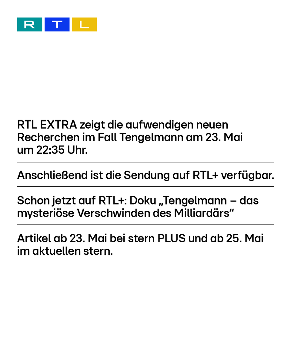 RTL_com's tweet photo. Im April 2018 verschwand Ex-Tengelmann-Chef Karl-Erivan #Haub bei einer Skitour. Er soll tödlich verunglückt sein. Aber ist er wirklich tot? Im Zuge der Arbeiten an ihrem Buch „Die Akte #Tengelmann“ gelang es Liv von Boetticher, an spektakuläre neue Indizien zu gelangen. https://t.co/1tOjXh3bwh