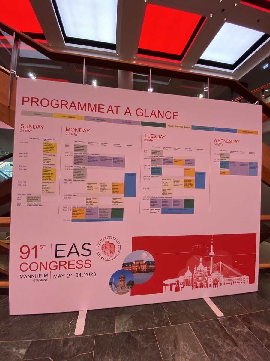 zoecbn's tweet photo. Updating knowledge for atherosclerosis-here we are in #91st EAS congress https://t.co/FqjyGSuSfb