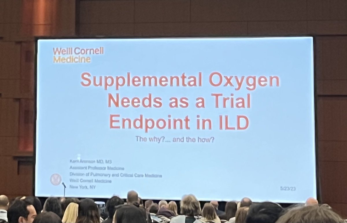 Rachel Putman (@rachelkputman) on Twitter photo Great session on patient centered outcomes in ILD clinical trials. Fantastic talk by <a href="/KIAronsonMD/">Kerri Aronson</a> about supplemental oxygen need as a trial endpoint! Great talks also by <a href="/drdayjee/">Deji Adegunsoye, MD, PhD</a> <a href="/KerriBerriKerri/">Kerri Johannson MD MPH</a> <a href="/DoctorSwig/">Jeff Swigris</a> #ATS2023 Great session on patient centered outcomes in ILD clinical trials. Fantastic talk by <a href="/KIAronsonMD/">Kerri Aronson</a> about supplemental oxygen need as a trial endpoint! Great talks also by <a href="/drdayjee/">Deji Adegunsoye, MD, PhD</a> <a href="/KerriBerriKerri/">Kerri Johannson MD MPH</a> <a href="/DoctorSwig/">Jeff Swigris</a> #ATS2023