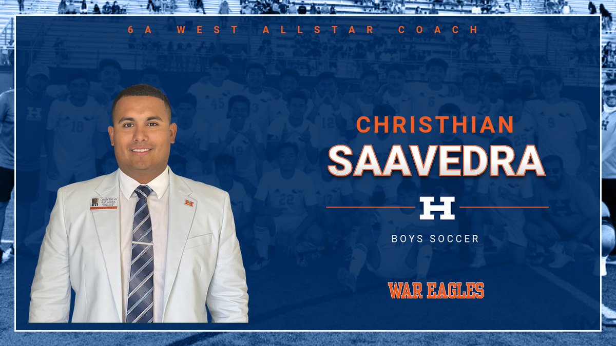 Coach Saavedra has completed the Trifecta and has rightfully earned the opportunity to represent Rogers Heritage at the All-Star game for the 6A West Conference.