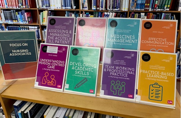 CostelloLib's tweet photo. Attn #RJAH_NHS TNAs or HCAs aspiring to be TNAs!

The Library has a wide range of Nursing Associate books for you to borrow.  

Visit the Library in Location 9, or browse the catalogue: 

https://t.co/wpBkESDWz7

#nursingassociates #EBP https://t.co/bZ8UHfQZBe