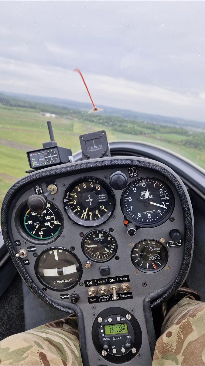 Here’s our Owen &amp; Cameron on their first VikingT1 flight gliding with the air air cadets! What an experience. Well done team #proudofyou #monthefruin