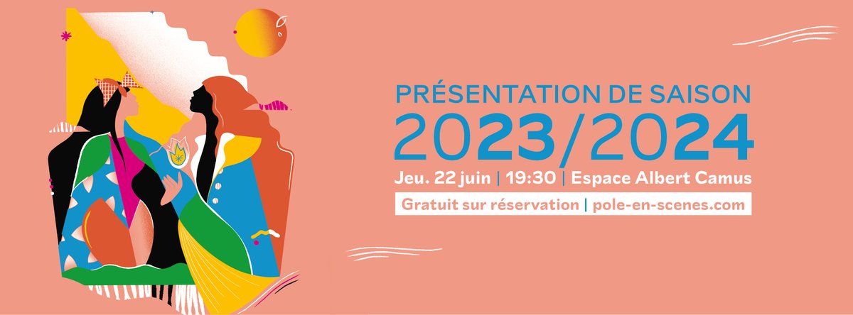 Toute l'équipe de Pôle en Scènes vous donne rendez-vous le jeudi 22 juin à 19h30 à l'Espace Albert Camus, en présence de <a href="/MouradMerzouki/">Mourad Merzouki</a>, pour dévoiler la saison 2023-2024 !
Infos et réservation, ici : pole-en-scenes.com/spectacles/art…