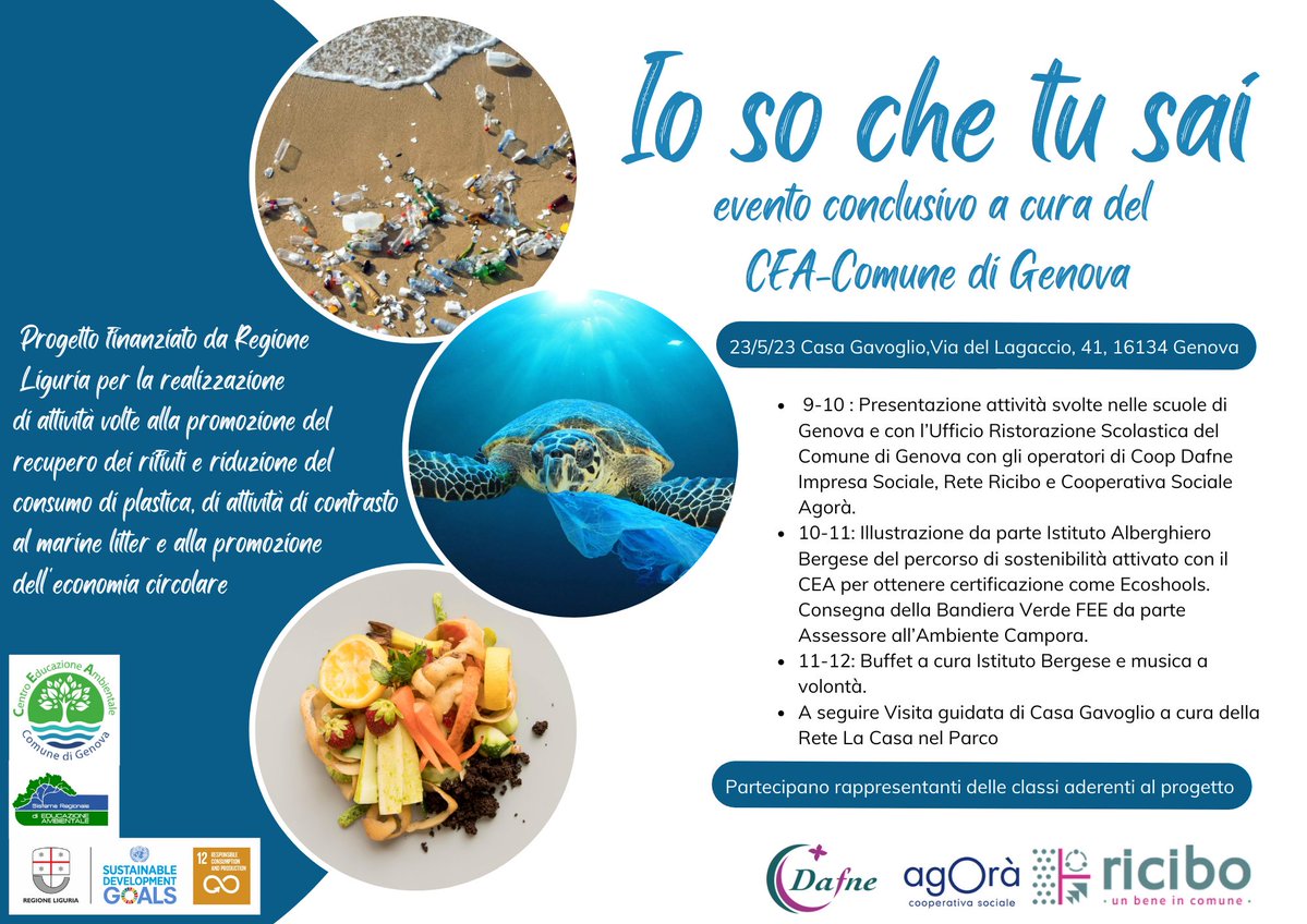 ComunediGenova's tweet image. Educazione ambientale nelle scuole, presentati i risultati del progetto "Iosochetusai"

Tra gli obiettivi: promuovere la cultura della sostenibilità #ambientale e della lotta agli sprechi, attraverso iniziative di educazione nelle #scuole.

👉bitly.ws/Ff2A