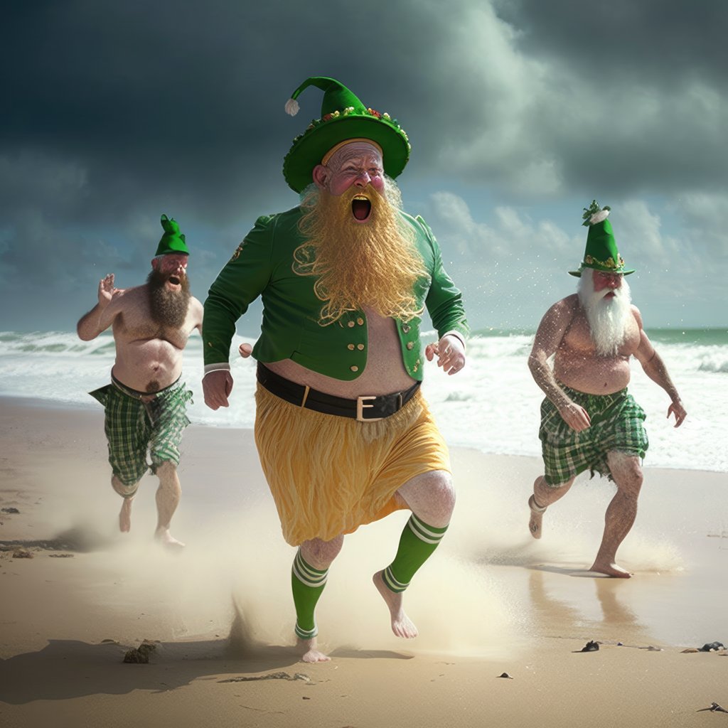 GM Web3 ☘️ 

GN 🇳🇿

Hope you're as happy as 3 fat Leprechauns running on a beach 🤣

#LeprechaunArmy