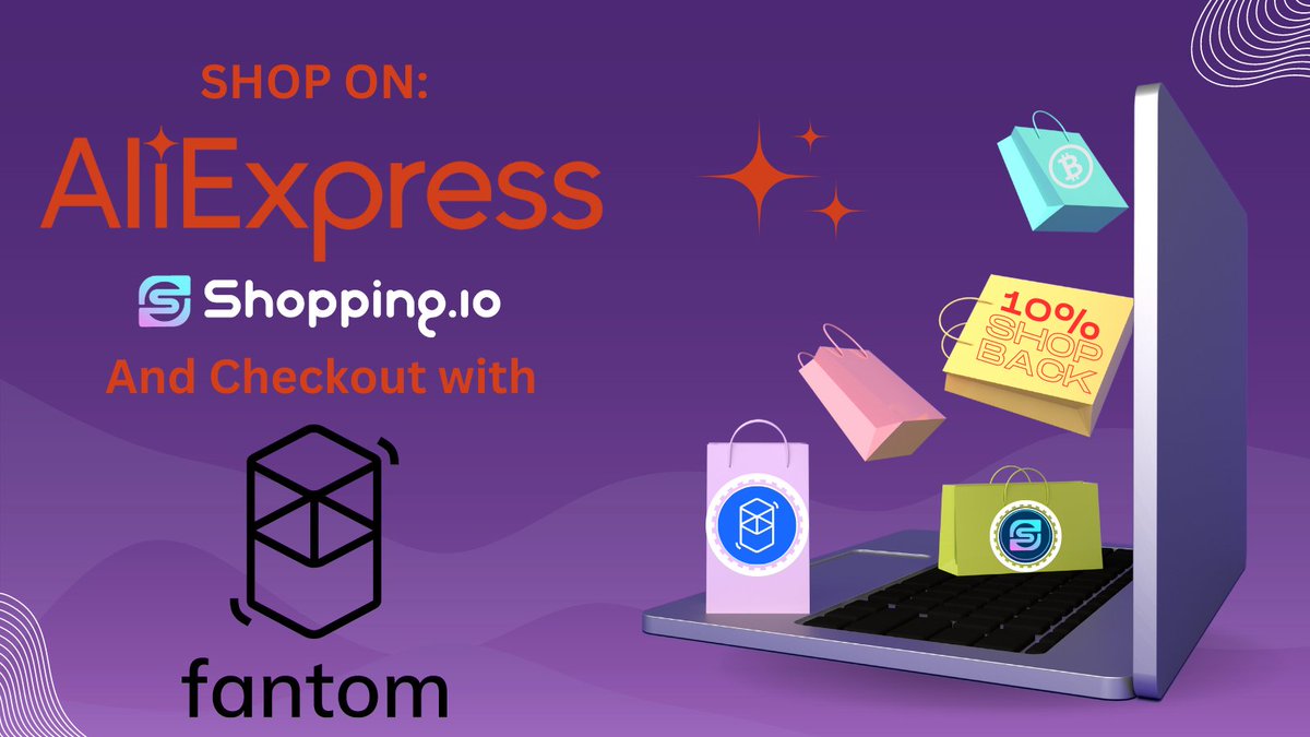 🔥Exciting news to all <a href="/FantomFDN/">Fantom Opera</a> Fans !🔥

Now you shop from AliExpress on Shopping.io, pay with $FTM &amp; get 10% $SHOP BACK!

That's right! 10% $SHOP back on every purchase you make when checking-out with $FTM 🤑

What are you waiting for? Let's Go Shopping!