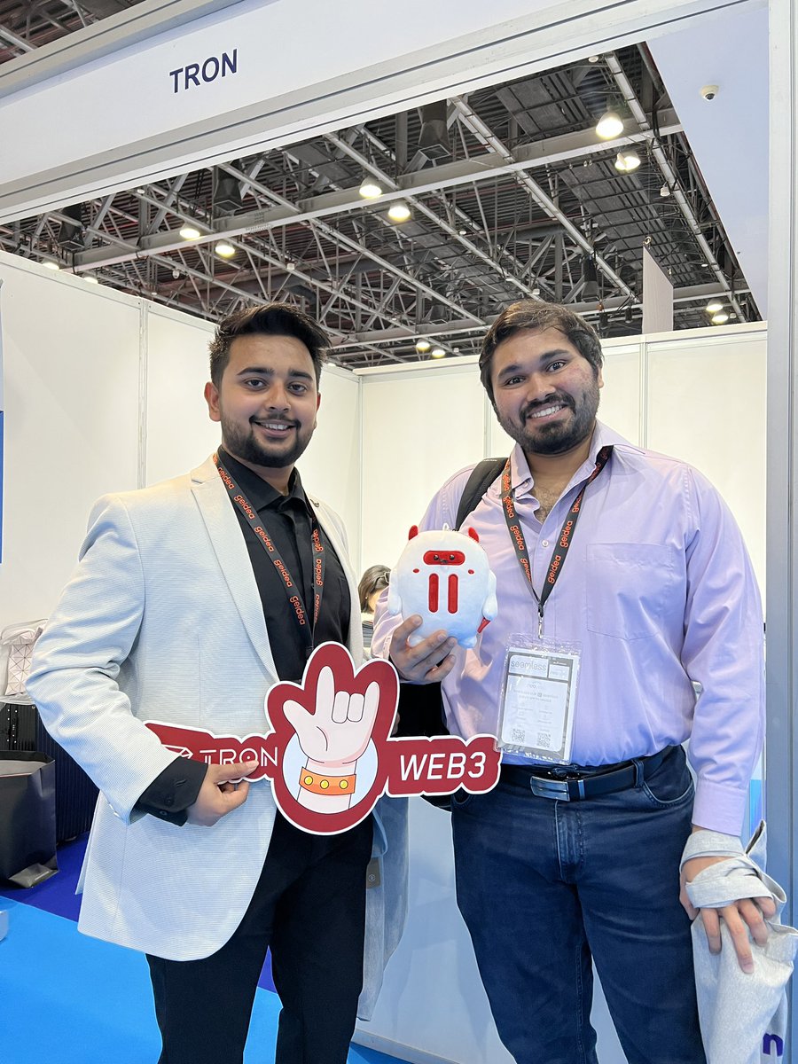 Guess what? The #TRON bull is not just attending @seamlessMENA, we’re hosting at booth J89! 🎉

Come hang out with us and win some epic #TRON swag!🎁

#SeamlessDXB