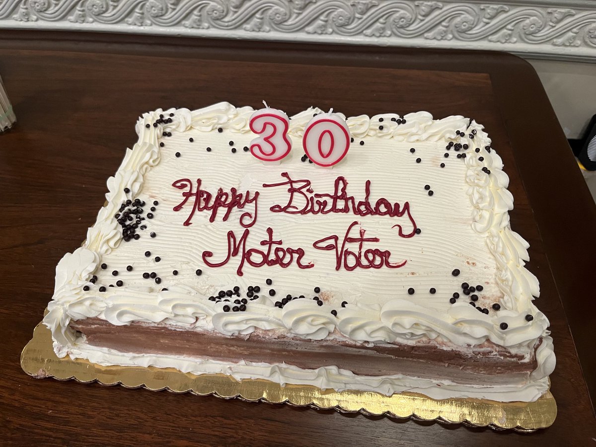 PILFoundation's tweet image. This month marks the 30th anniversary of #MotorVoter! The law has brought transparency to our election, but also led to foreigners getting registered to vote at DMVs across the county.
