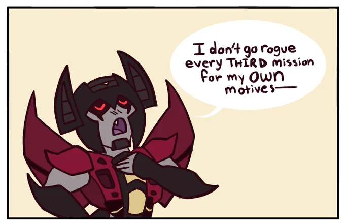 Little TF fan comic ft my AU Starscream #maccadam #transformers #starscream #comics