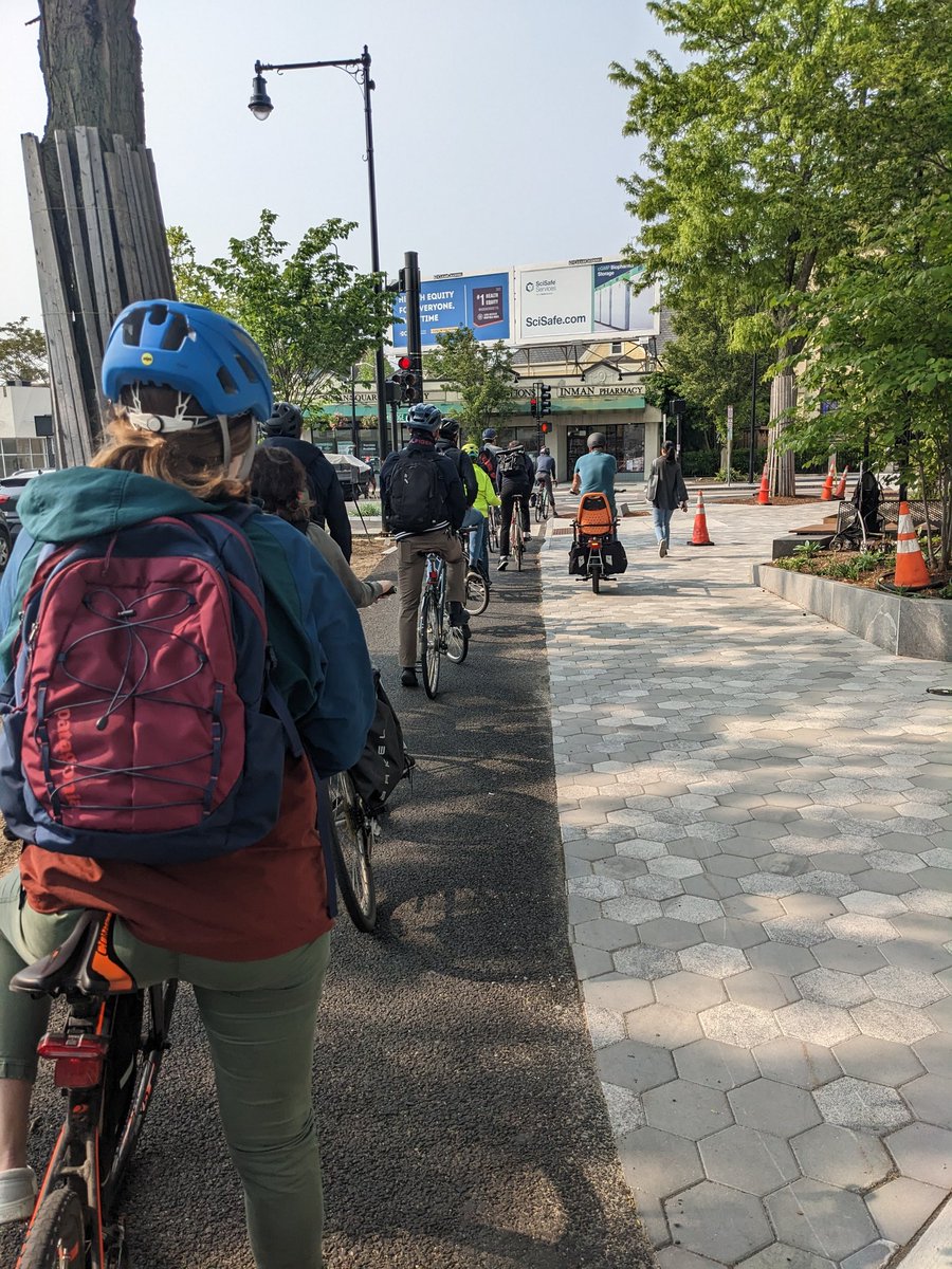 Cambridge morning traffic.