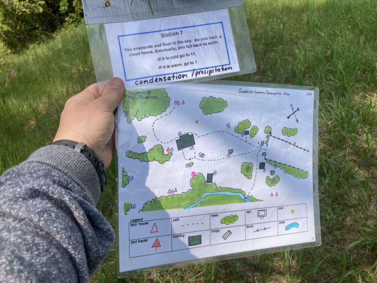 LoomisCentre's tweet image. Overheard from a gr 2 while doing the Water Cycle Mapping Adventure “I just wanna evaporate and get it over with” 
#scienceVocabulary @brighton_kprdsb