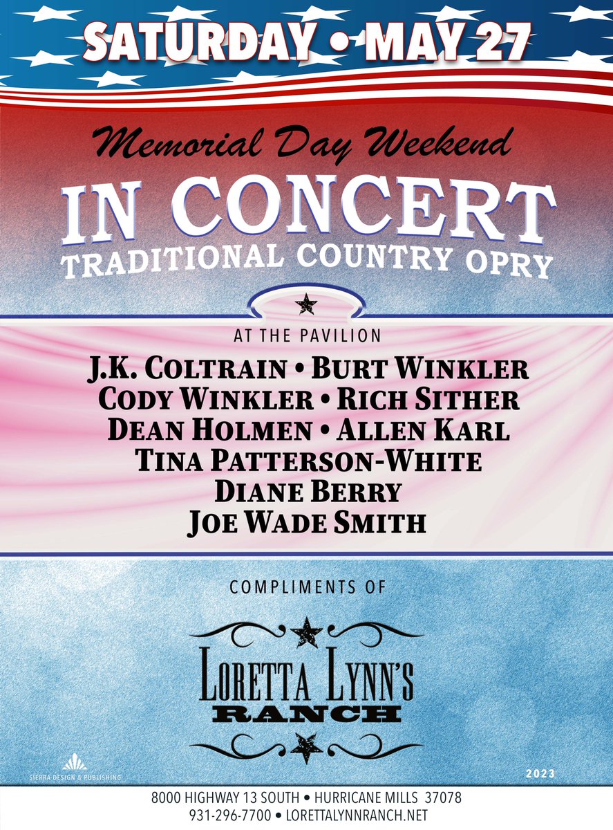 Big Show this Saturday.