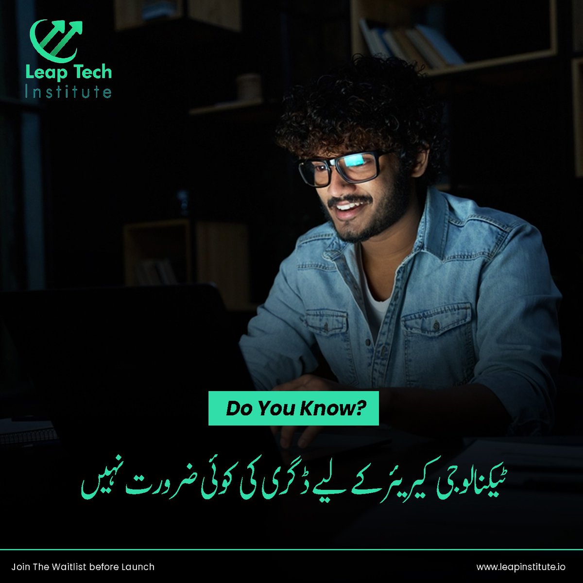_LeapInstitute's tweet photo. Stepping into a Tech Career doesn't require you a degree, all it requires is a great Institute like Leap Tech to excel your cateer in Tech.
Sign up for free and get yourself added into waitlist before we launch our high demand tech courses.
#leaptech #techcareer #skills https://t.co/U7tr4jL9Fn