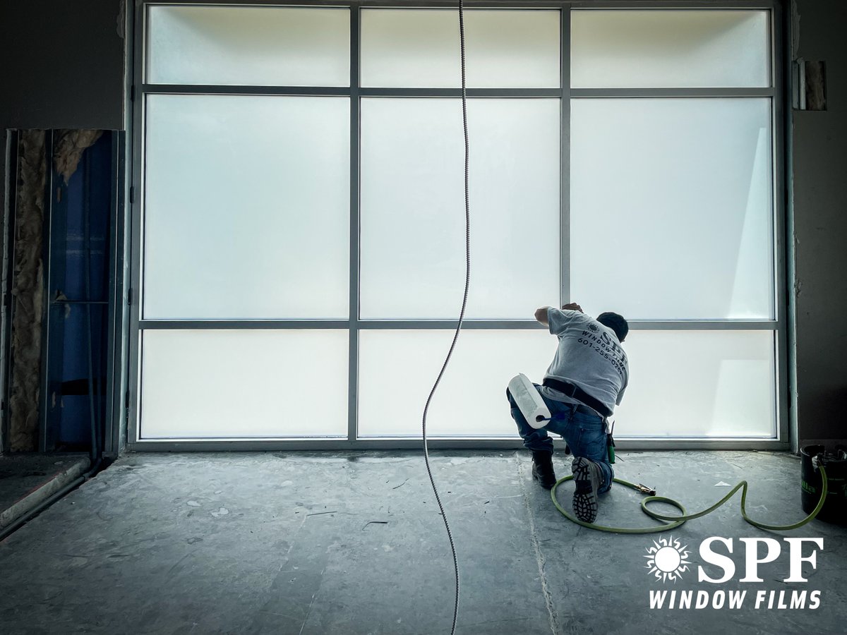 SPFWindowFilms's tweet image. Matte White Privacy Film is perfect for allowing natural light in, while removing direct visibility.
-#3MWindowFilm #SPFWindowFilms-Interested in something like this? Call and talk to one of our team members! Office 601-255-0257