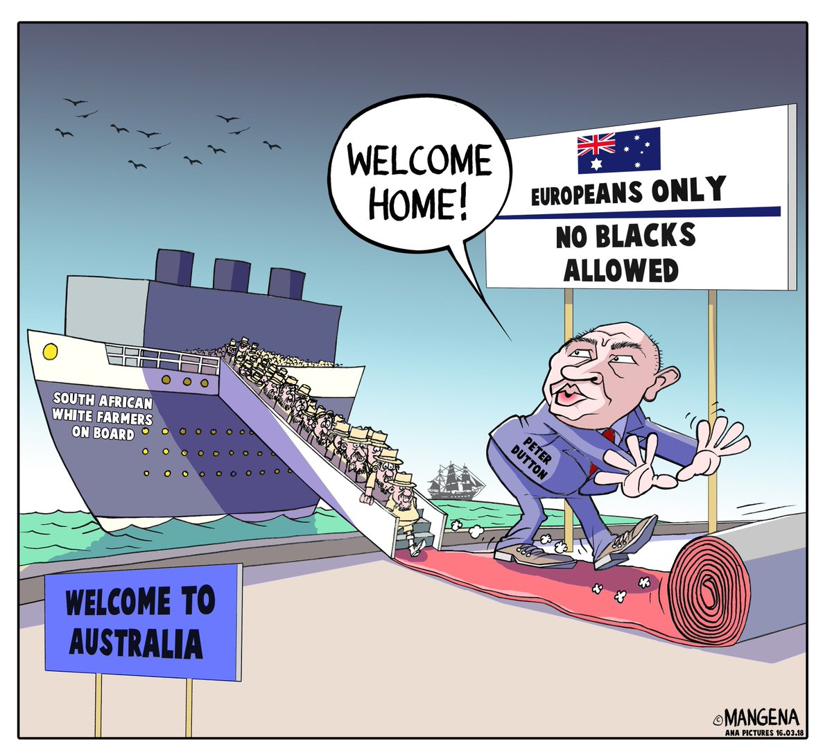 VernVerass's tweet photo. Liberal Party ~ ‘…the white australia party…’ https://t.co/fXykzFOOgm