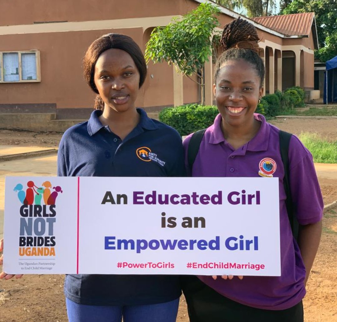 An Educated Girl is an Empowered GIRL 💪
#KeepGirlsInSchool #PowerToGirls @GNB_Uganda @GirlsNotBrides