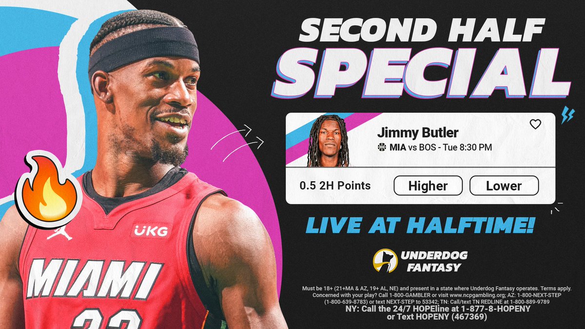 Underdog Fantasy on Twitter "🚨🔥🚨🔥🚨🔥🚨🔥🚨🔥🚨 We will have a Jimmy Butler