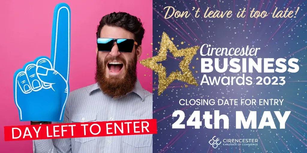 CCoCChat's tweet photo. It's time to stop faffing and accept the fact that your application for the Chamber Business Awards is as good as it's going to get! However you have until midnight 24 May to press send, so why not throw your hat in the ring in another category? 

#ccoc #businessawards #cirenbiz https://t.co/GG1uNjcH57