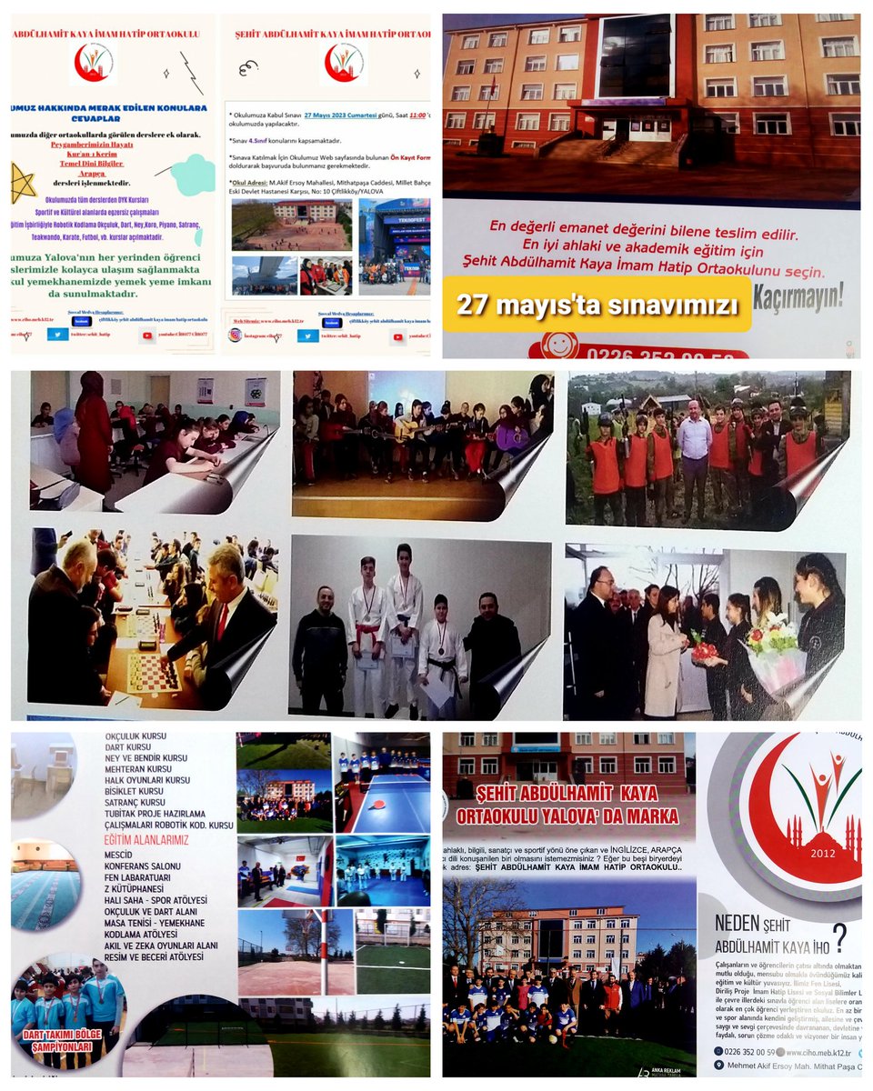 Bu cumartesi 11 de yapılacak 5.sınıfa kabul sınavına başvuru linki.
.docs.google.com/forms/d/e/1FAI…