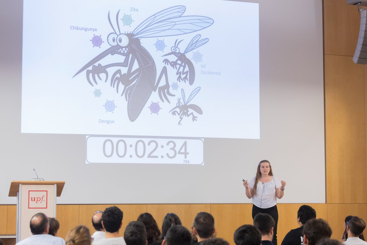 ViroUPF's tweet photo. We are really proud of our PhD student @MireiaPuigT who won the 2nd Prize of Rin4min competition!

Watch her amazing performance in the following link: https://t.co/RiIqCpeRfg

#Rin4UPF @the_prbb @UPFbiomed @MireiaPuigT https://t.co/mEoIwZFZm6