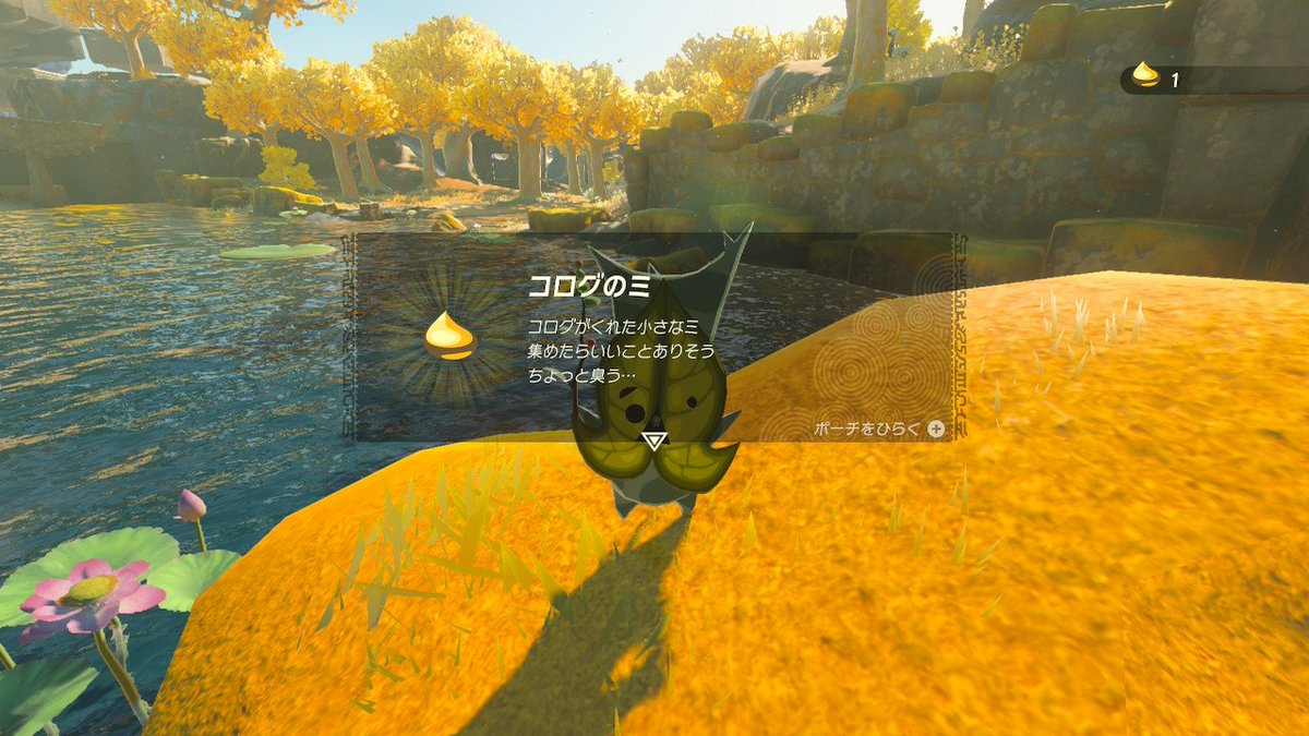 RAT_rk32's tweet photo. 徘徊してたらゼルダより先にコログに遭遇😅w
バッテリーってやつ貰ったけどあとで容量増えるのかな🤔
#TearsOfTheKingdom
 #ティアキン https://t.co/Wzg7cfYXwo