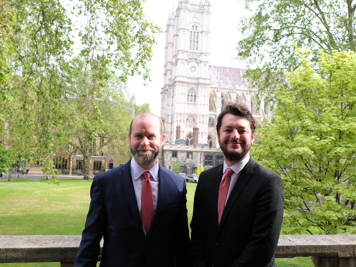 📸 Quite the backdrop for a conversation with <a href="/jreynoldsMP/">Jonathan Reynolds</a>, Shadow Secretary of State for Business and Industrial Strategy.

Thank you for your time this morning, Jonathan.