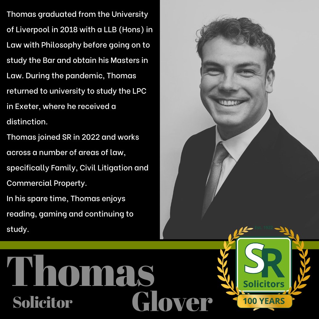 #MeetTheTeamTuesday #Solicitor #Family #TeamSR #GoGreen