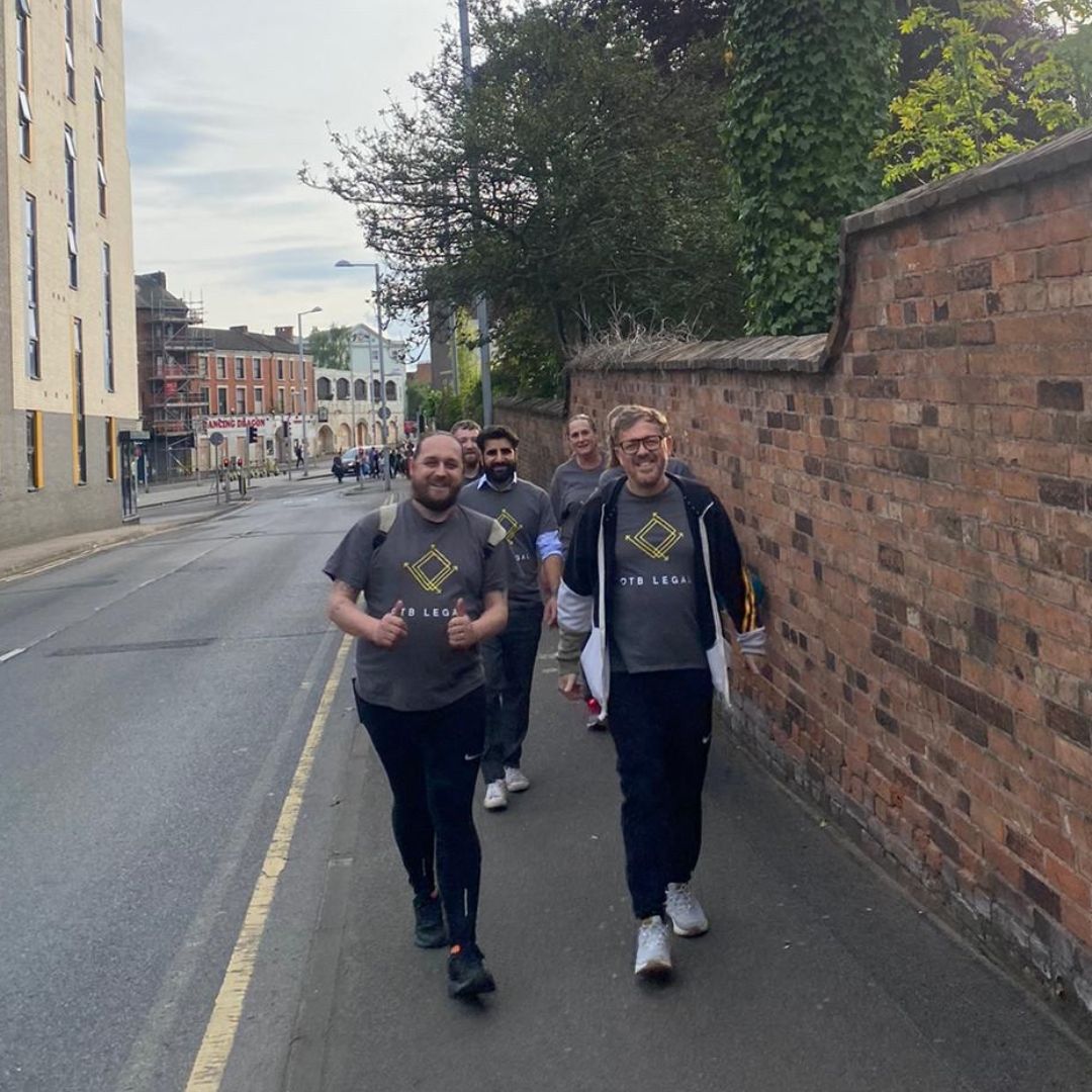 OTBLegal's tweet photo. Nottinghamshire Legal Walk 2023🏆

Team OTB took on a 10km walk for The Access to Justice Foundation! 👏

#legalwalk #nottinghamlegalwalk #accesstojustice #accesstojustice4all #immigrationlawyers #ukimmigration #spousevisauk #visapproved
#sponsorlicenceuk https://t.co/ZLOcJzPXIF