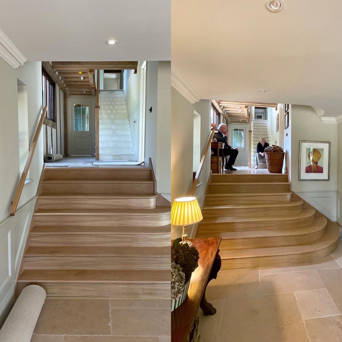 ME_Architects's tweet image. We recently revisited one of our completed projects from last year to complete a defect inspection. The project was an extension and refurbishment of an oak framed house. It’s always great to revisit and see the finishing touches that the client has added. ✨