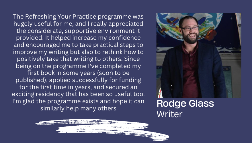 📢Applications are now open for a second round of Refreshing Your Practice: caching for mid-career writers. Here's a 🧵on why you shoulod tell the writers in your life to apply, deadlines & support available... coachingforcreatives.co.uk/refreshing-you…