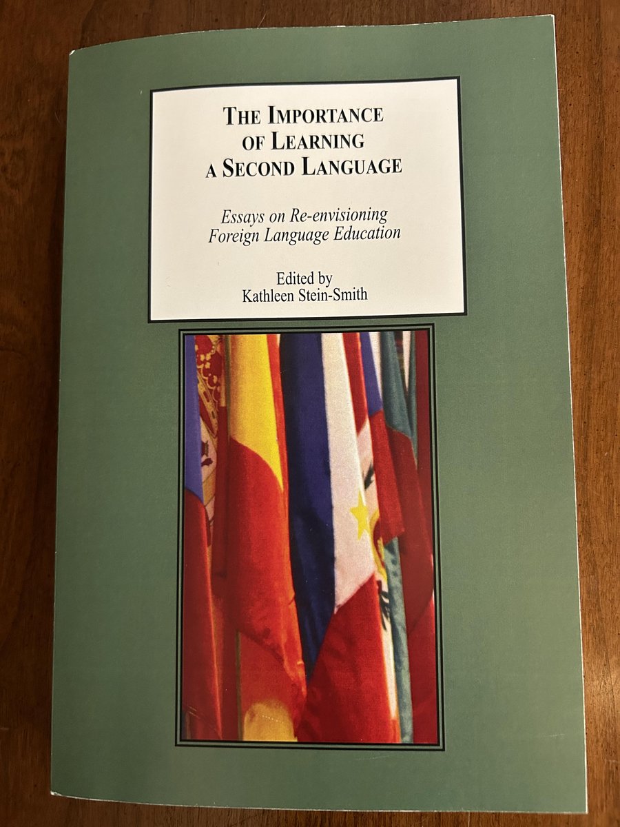 Delighted that my newest book, "The Importance of Learning of a Second Language..." has been published. Many thanks to all the authors!🙂mellenpress.com/book/The-Impor… <a href="/NCISorg/">NCIS</a> <a href="/RoninInstitute/">Ronin Institute</a> <a href="/FLAVAWeb/">FLAVA</a> @nysaflt <a href="/cslang4all/">Central States: Languages for All</a> <a href="/actfl/">ACTFL</a> <a href="/NECTFL/">NECTFL</a> <a href="/MLAnews/">MLA News</a> <a href="/AC_Global/">American Councils for International Education</a> <a href="/asfapalms/">American Society of the French Academic Palms</a>