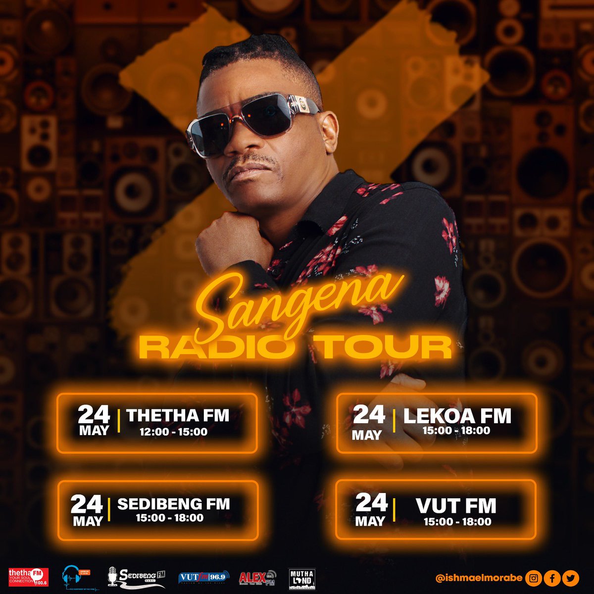 The #Sangena🚨radio tour,tomorrow on <a href="/thethafm_1006/">Thetha Fm 100.6</a> <a href="/Lekoafm91/">Lekoa FM</a> <a href="/radiovutfm/">VUTFM Radio</a> and <a href="/SedibengFm1048/">Vaals #1 Radio</a> pls tune in 🙏🏽