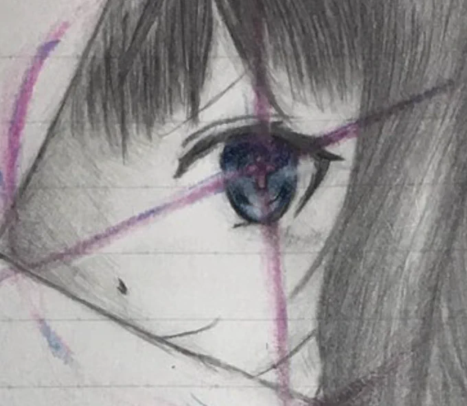 #クソデカアップデート  瞳でわかる絵柄のアップデート 原初の犬丸はアナログから始まったのじゃ ←(2019年)      (2023年現在)→