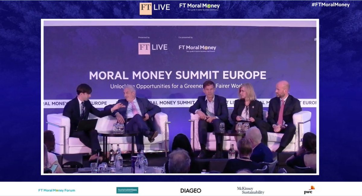 Live Now at #FTMoralMoney, Eric de Montgolfier @InvestEuropeEU CEO joined industry leaders on the panel ‘From cacophony to symphony: What does the future of mandatory financial climate action look like?’

➡️ Global regulators are pushing ahead with mandatory climate-related
