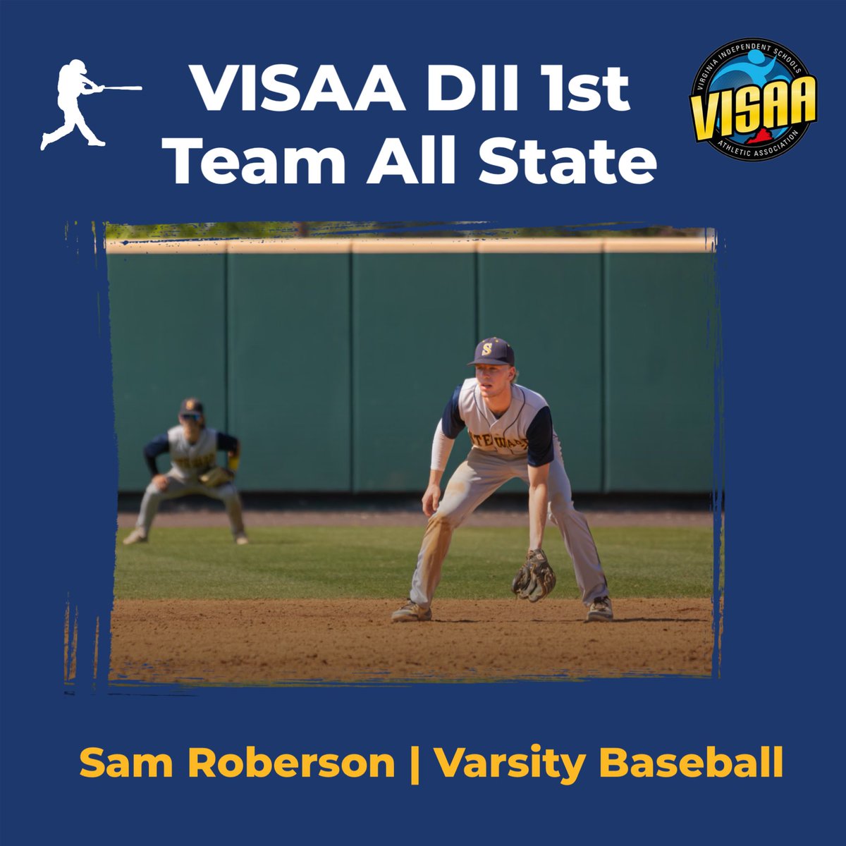 Congratulations to Sam Roberson ‘23 for being named 1st Team All-State for baseball⚾️ #GoSpartans #804varsity <a href="/henricosports/">henricosports (from RVA Sports Network)</a>