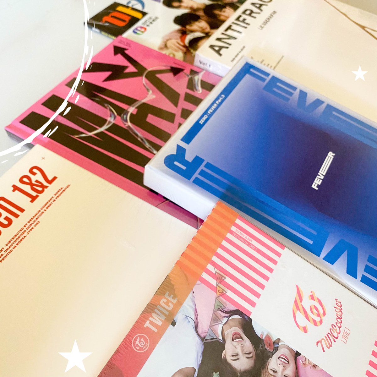 KpopshopNeoe's tweet photo. Some new and some restocked!
⭐BLITZERS  [마카레나]
⭐TWICE [TWICEcoaster : LANE 1]
⭐ATEEZ  [ZERO : FEVER Part.3]
⭐LE SSERAFIM [ANTIFRAGILE]
⭐Stray Kids [MAXIDENT]
⭐TWICE [BETWEEN 1&amp;2]
⭐BLACKPINK [THE ALBUM]
#kpopshop #kpopalbum #twice #ateez #straykids #lesserafim #blitzers https://t.co/w8idyIr8lF