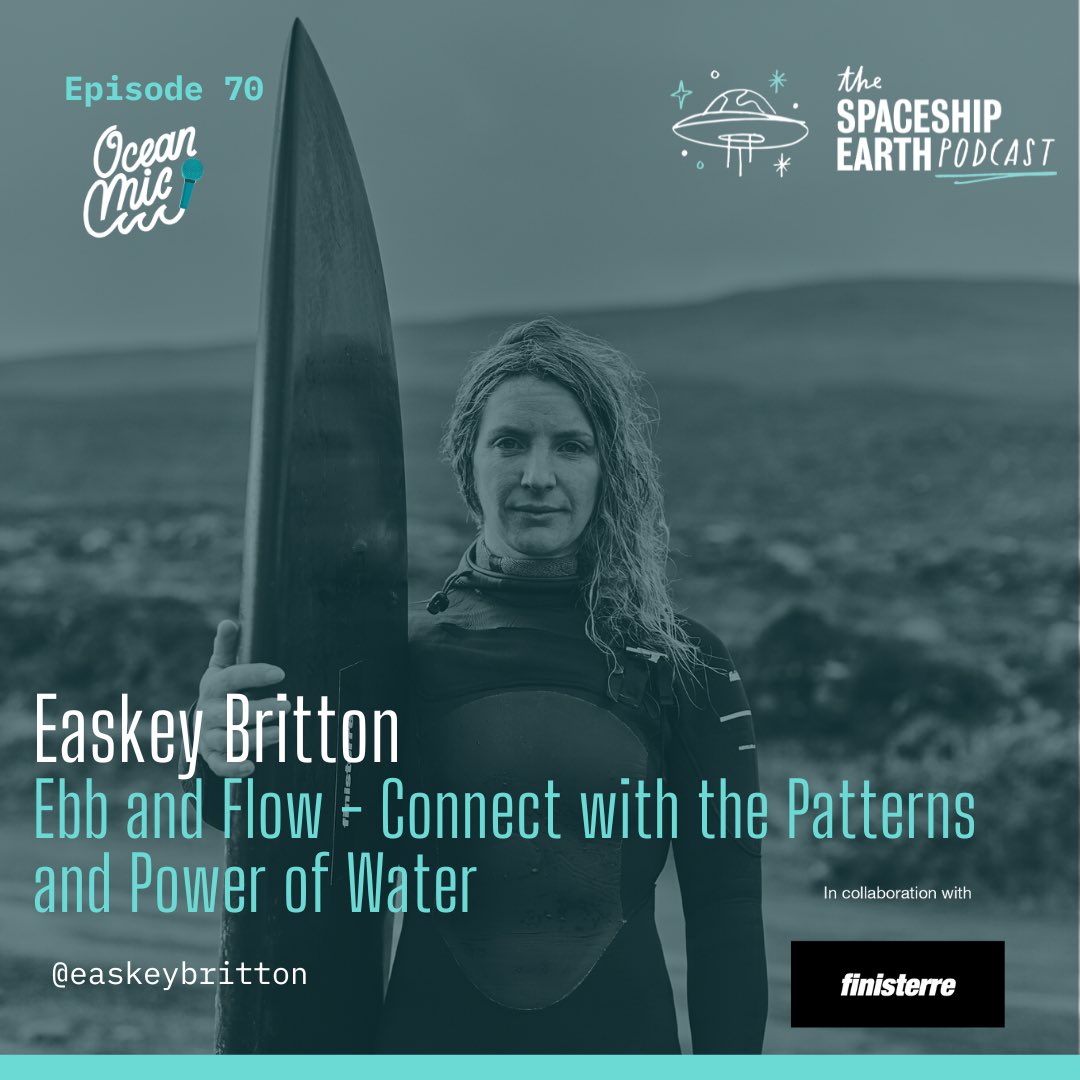The Spaceship Earth Podcast / Becoming Crew (@becomingcrew) on Twitter photo What if the health of the wild waters of the Earth are a reflection of human health?
Episode 70 of #TheSpaceshipEarthPodcast features @Easkeysurf and riffs on a number of threads in her new book Ebb and Flow.
This is an #oceanmic episode in collaboration with <a href="/finisterre/">Finisterre</a> What if the health of the wild waters of the Earth are a reflection of human health?
Episode 70 of #TheSpaceshipEarthPodcast features @Easkeysurf and riffs on a number of threads in her new book Ebb and Flow.
This is an #oceanmic episode in collaboration with <a href="/finisterre/">Finisterre</a>