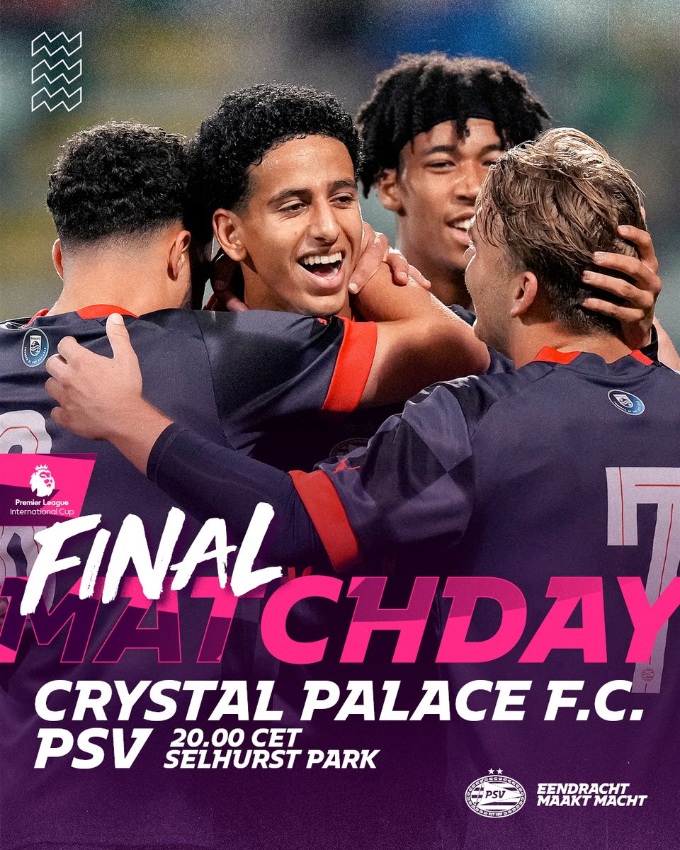 PSVespanol's tweet image. Que el mundo los conozca 🫵 

¡El PSV Juvenil enfrenta hoy al @CPFC Sub-21 en la Gran Final de la Premier League International Cup!

#PLIC