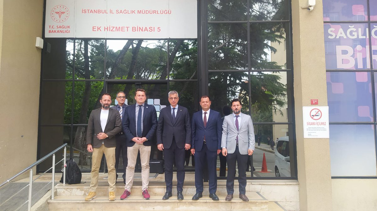 Acil Sağlık Hizmetleri Genel Müdürü Doç. Dr. Eray Çınar, İstanbul İl Sağlık Müdürümüz Prof. Dr. Kemal Memişoğlu ve  Dünya Sağlık Örgütü Acil Sağlık Hizmetleri yetkililer'inin katılımlarıyla "Hızlı Müdahale Mobil Laboratuvarları (RRML) ve Kapsamlı Bölgelerarası Saha Simülasyon