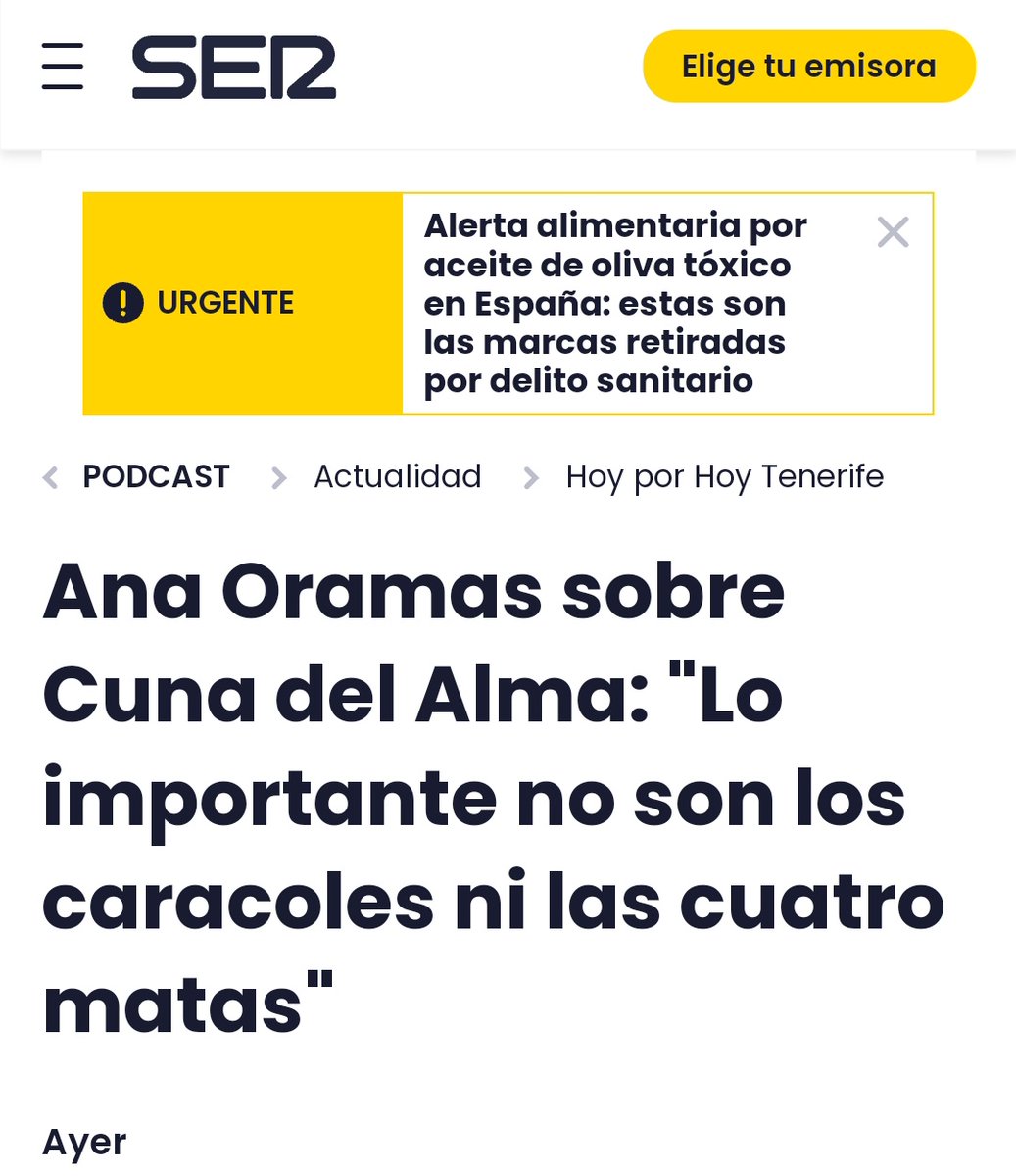 Van de que lucha  por Canarias y esto es lo que dice <a href="/anioramas/">Ana Oramas</a> de un proyecto paralizado por atentar contra patrimonio arqueológico y especies protegidas. Quieren Canarias, pero no mucho.