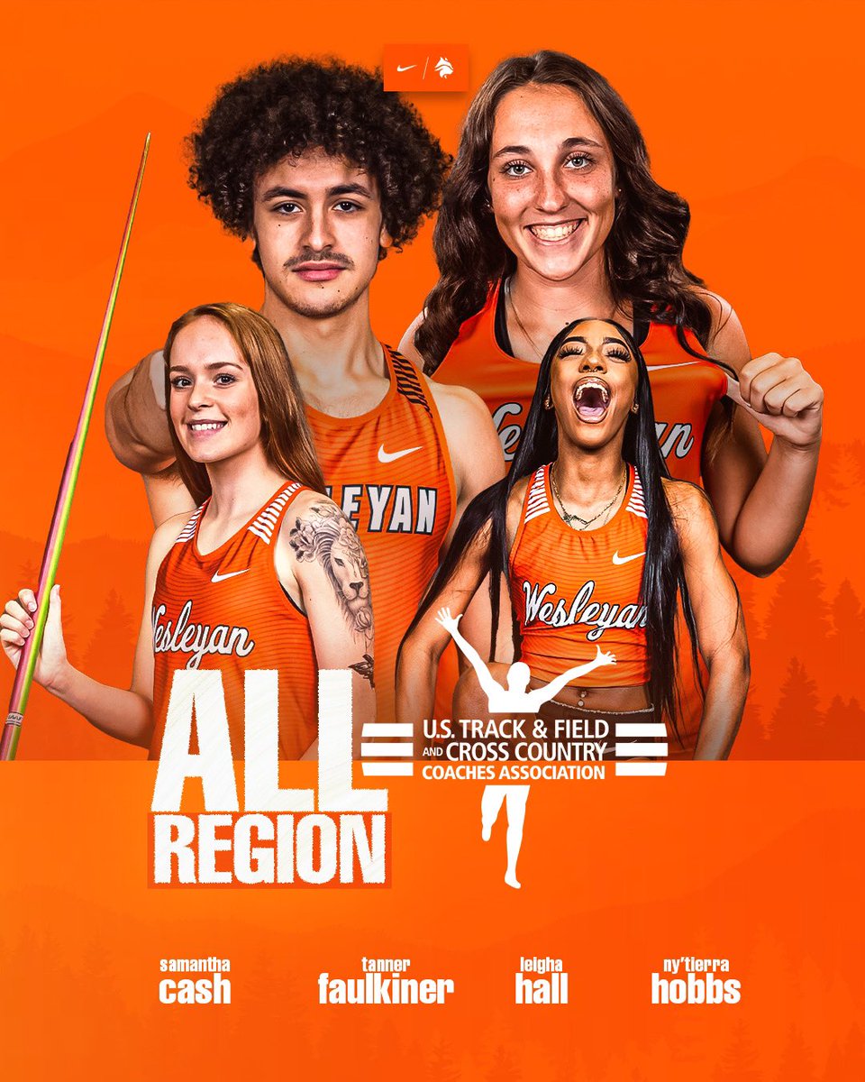 𝐀𝐥𝐥-𝐑𝐞𝐠𝐢𝐨𝐧 𝐱 4!!!

Samantha Cash, Tanner Faulkiner, Leigha Hall and Ny’Tierra Hobbs have all earned UTFCCCA All-Region honors!