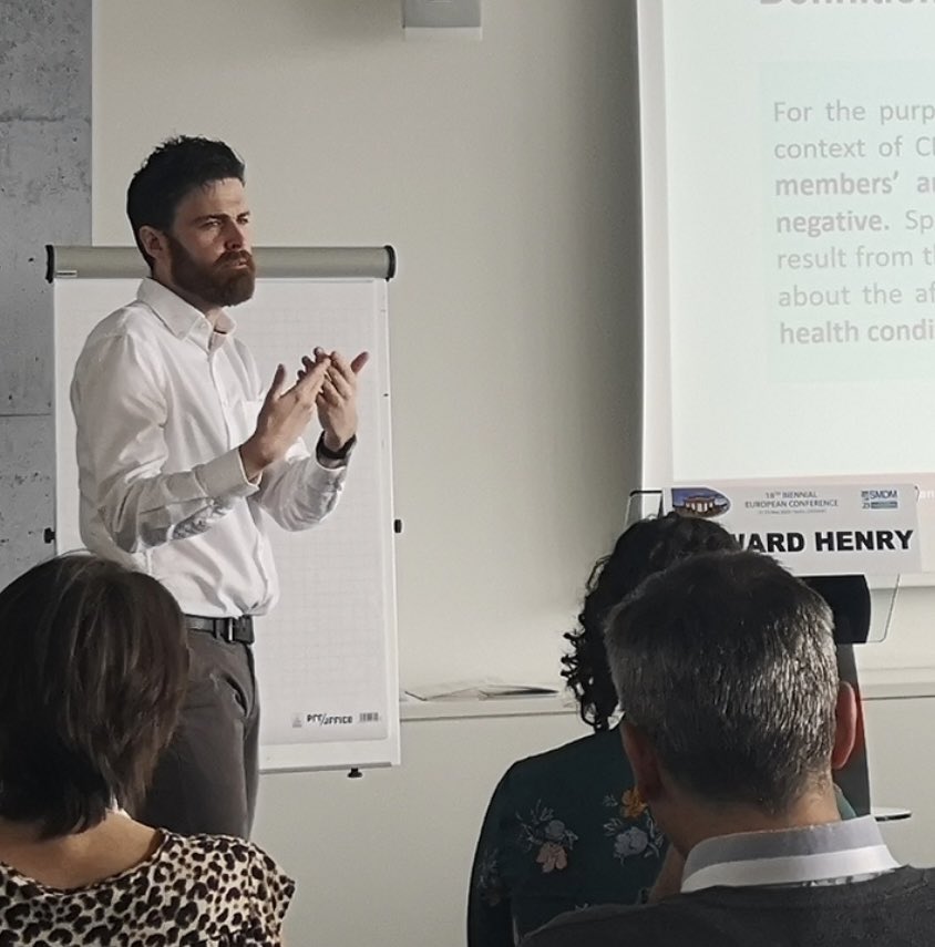 Great opportunity to present the work of the Spillovers in Health Economic Evaluation and Research (SHEER) task force at #ESMDM23!
Excellent conference, really enjoyable.
Photo credit: <a href="/jamesfomahony/">James O'Mahony 🇺🇦🇵🇸☮️</a>