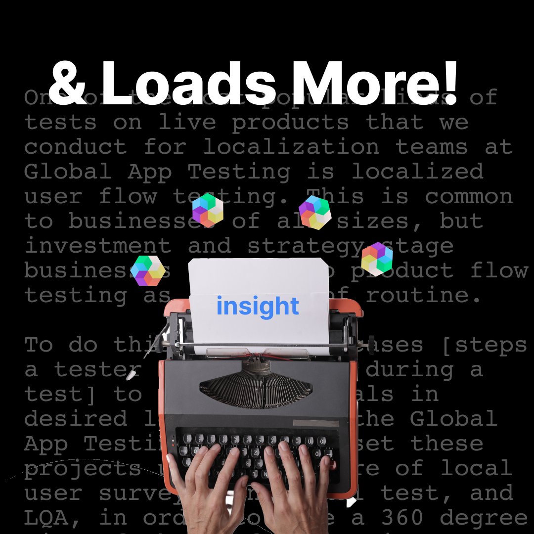 Global App Testing tweet media