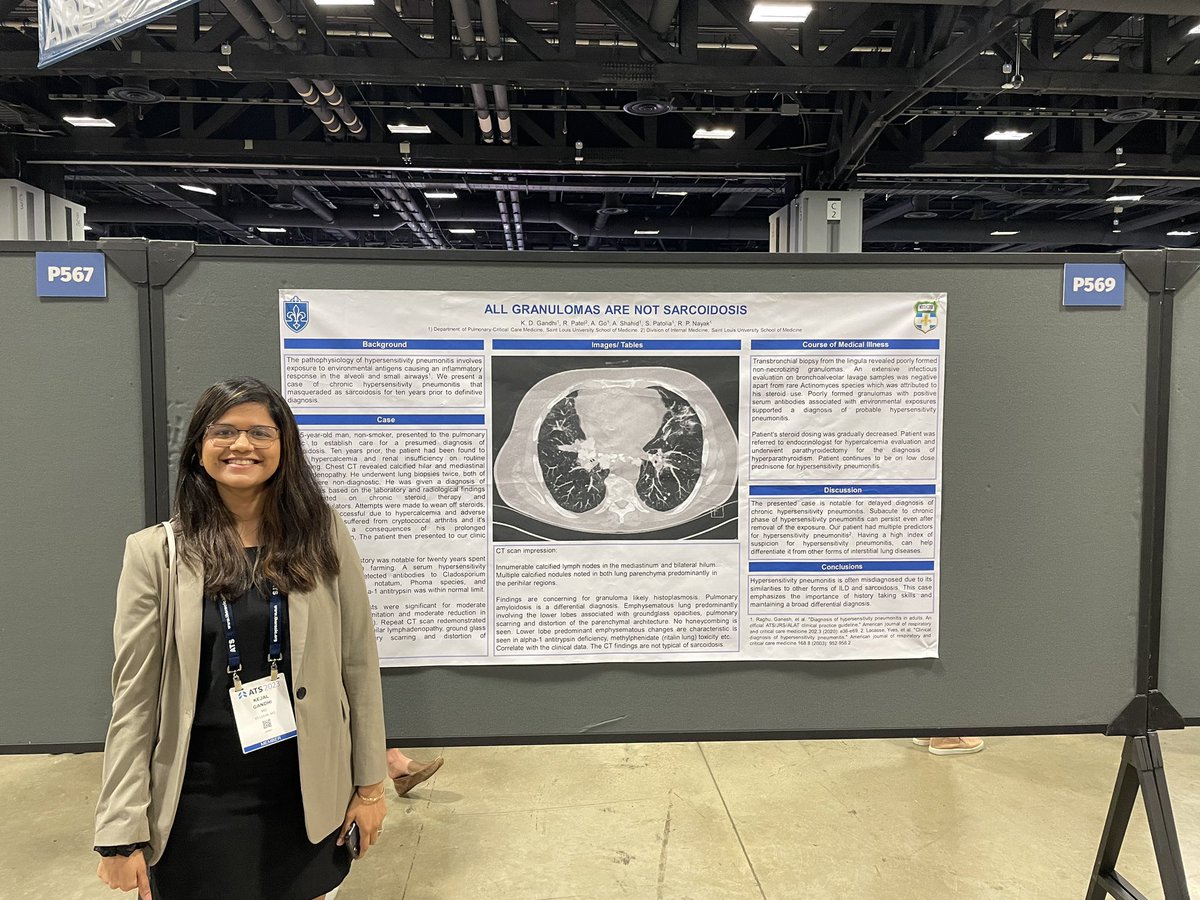 Ghassan kamel MD FCCP (@gkamelmd) on Twitter photo Another day of awesome posters at #ATS2023 by our <a href="/SLUPCCM/">SLU Pulmonary and Critical Care Fellowship</a> fellows.
Come and check there work!
<a href="/atscommunity/">American Thoracic Society (ATS)</a> <a href="/ATSCritCare/">ATS Crit Care</a> <a href="/RaviNayakMD/">Ravi Nayak, MD,FCCP, FRCP</a> <a href="/edwardcharbek/">Edward Charbek MD FCCP</a> <a href="/SLU_GME/">SLU Graduate Medical Education</a> <a href="/slusom/">SLU Medicine</a> Another day of awesome posters at #ATS2023 by our <a href="/SLUPCCM/">SLU Pulmonary and Critical Care Fellowship</a> fellows.
Come and check there work!
<a href="/atscommunity/">American Thoracic Society (ATS)</a> <a href="/ATSCritCare/">ATS Crit Care</a> <a href="/RaviNayakMD/">Ravi Nayak, MD,FCCP, FRCP</a> <a href="/edwardcharbek/">Edward Charbek MD FCCP</a> <a href="/SLU_GME/">SLU Graduate Medical Education</a> <a href="/slusom/">SLU Medicine</a>