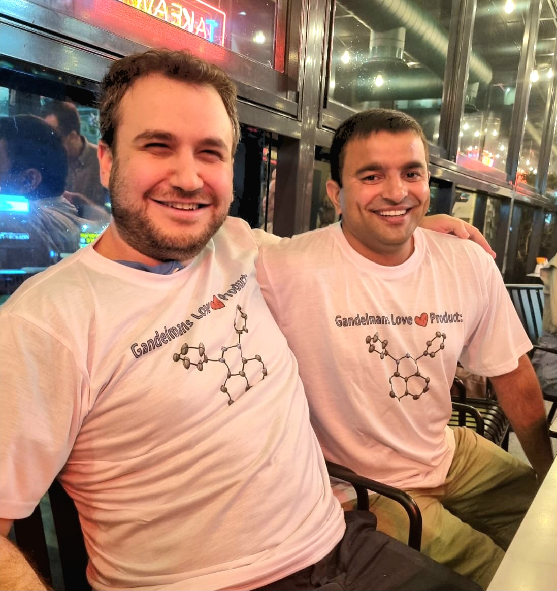 mark_gandelman's tweet photo. From lab to memories, we part ways. Grateful for shared laughter, experiments, and unwavering support. Farewell, dear @chemistrykuldee @Idan_Avigdori. Our paths diverge, but our friendship remains eternal. Best wishes for your remarkable future endeavors. https://t.co/a6gBquxjLQ