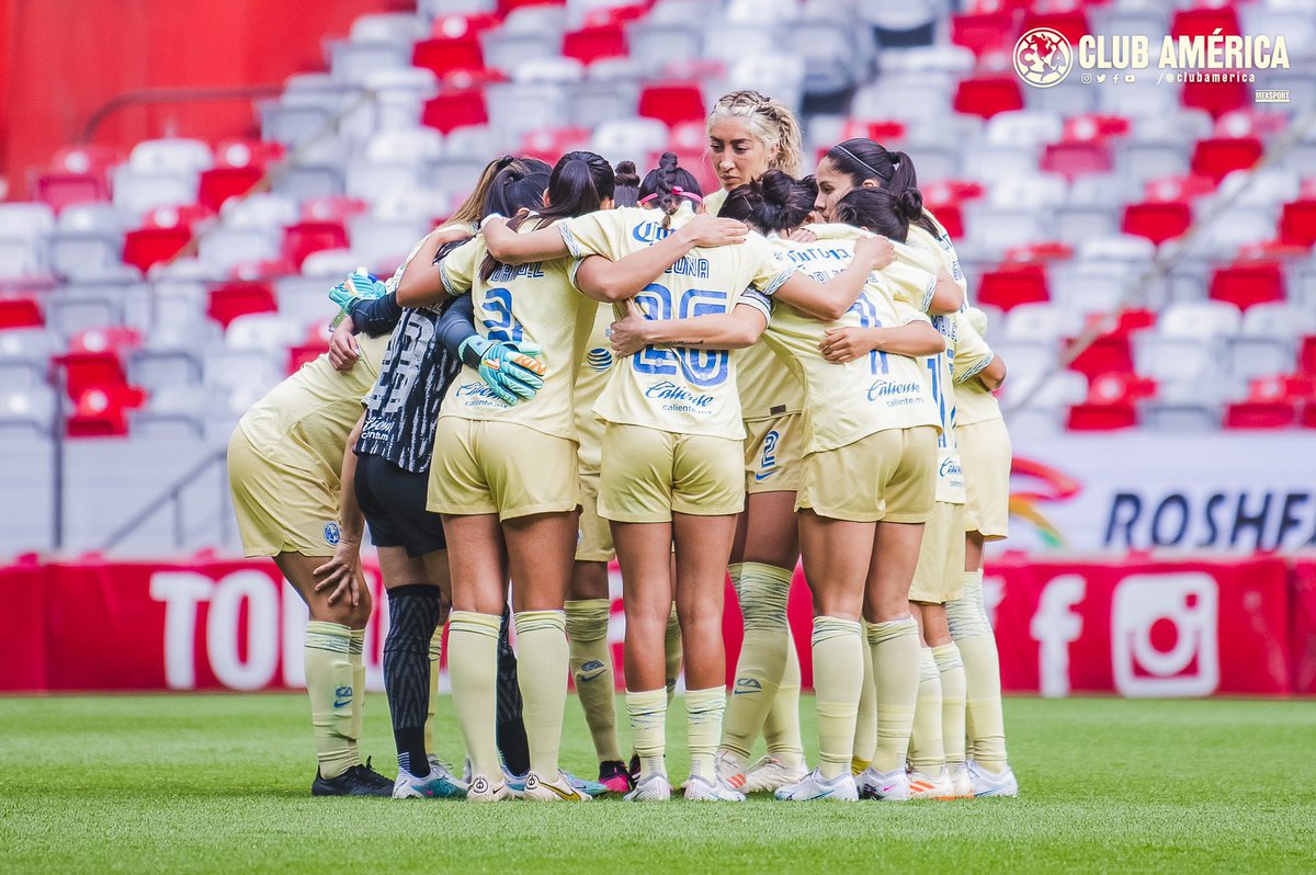 Vamos a por las Semifinales del Clausura 23 🟡🔵🦅 !!! Y lo haremos Junt@s @AmericaFemenil @ClubAmerica