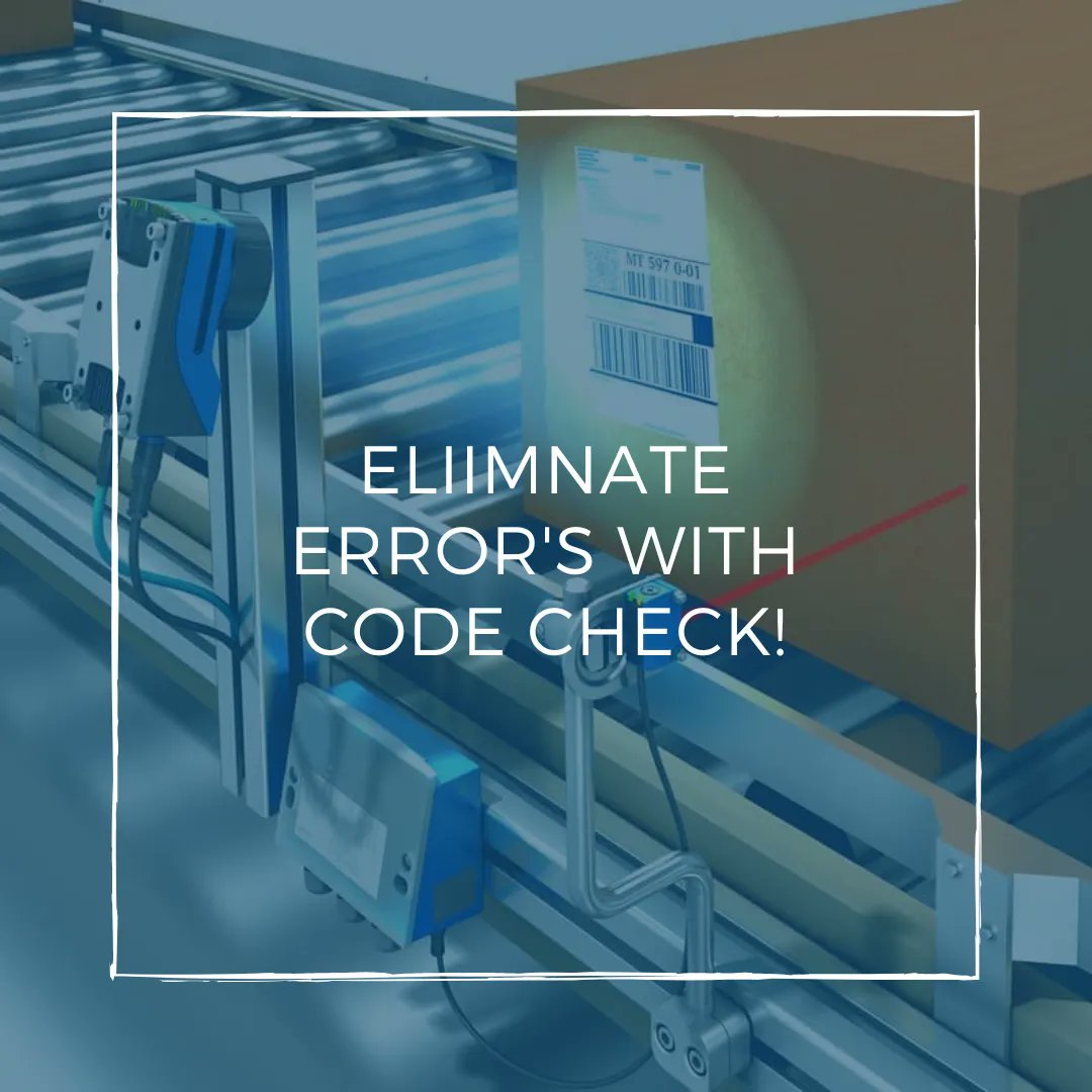 Ensuring product quality and accuracy is crucial for any manufacturing process. Code Check Line Vision Solutions offer a reliable and efficient way to detect coding errors. #VisionSystem #ProductCoding #BatchCoding #BatchMarking #IndustrialPrinting buff.ly/2TckOXe