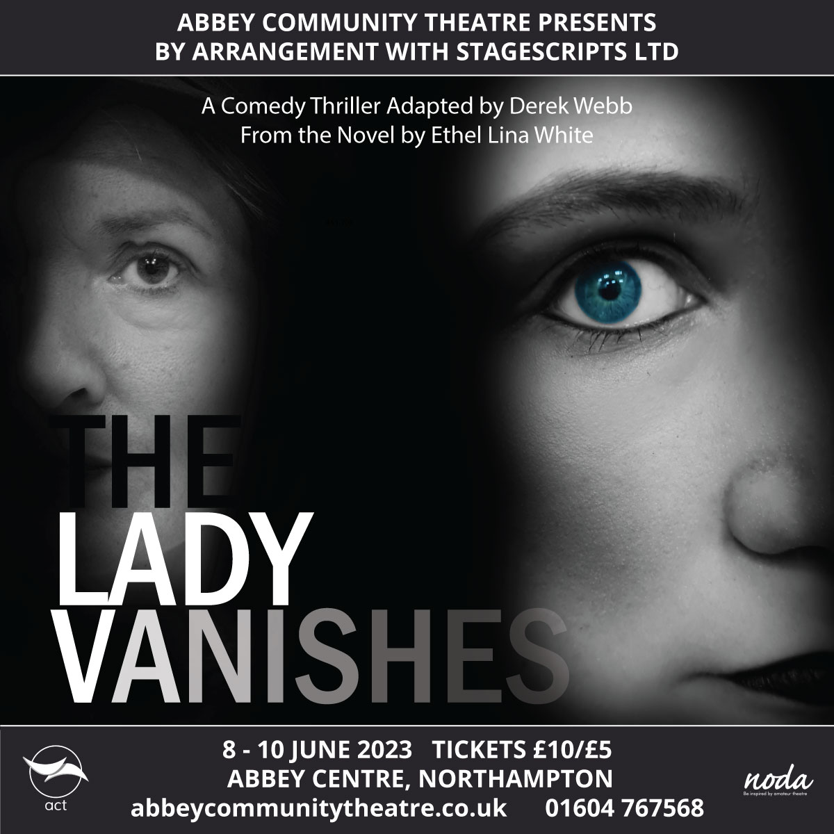 OPENING NIGHT!
The stern Baroness from the Balkans has no time for entertaining the whims of fey English women like Iris Carr! What's the story behind her mystery?
TICKETS ON THE DOOR FROM 7PM
#northampton #theatre #events