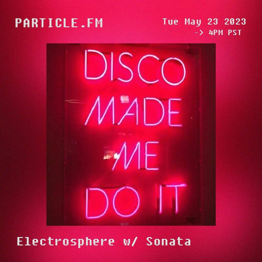 Particle FM (@particlefm) on Twitter photo Saying goodbye today to one of our favorite shows. Electrosphere with Sonata ends their residency indefinitely as they will be heading off to a new adventure with the California Conservation Corps 🌲
After over a year of bi-weekly shows, Sonata has delivered specials on euro… Saying goodbye today to one of our favorite shows. Electrosphere with Sonata ends their residency indefinitely as they will be heading off to a new adventure with the California Conservation Corps 🌲
After over a year of bi-weekly shows, Sonata has delivered specials on euro…